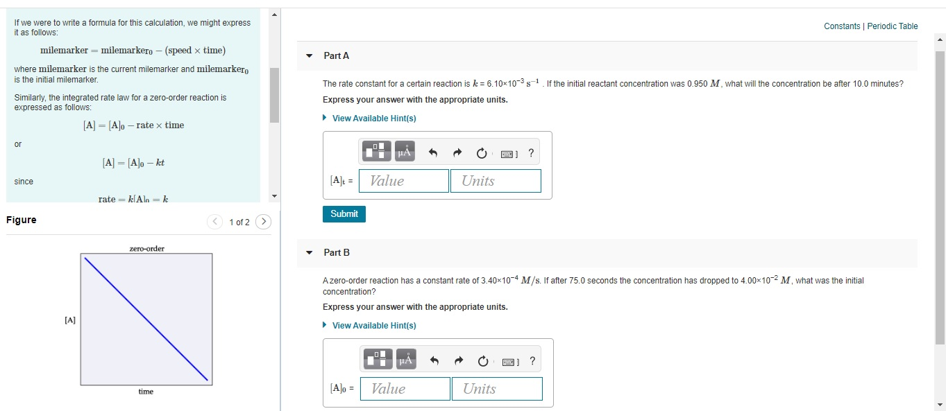 Solved 1. The rate constant for a certain reaction is k | Chegg.com