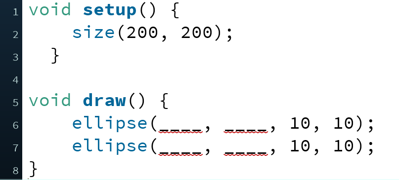 Using "Program" Complete the above code snippet so it | Chegg.com