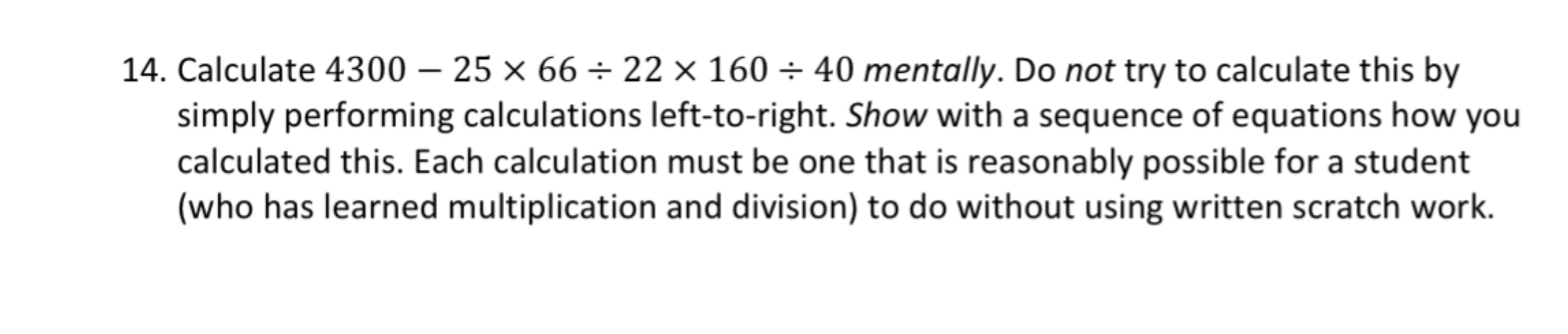 calculate 3 of 14200