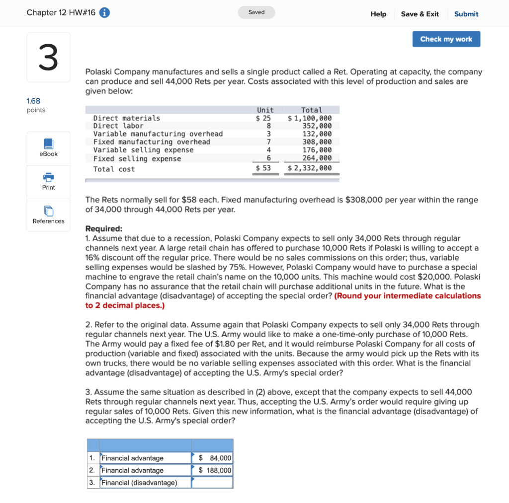 Solved Chapter 12 HW#16 A Saved Help Save & Exit Submit | Chegg.com