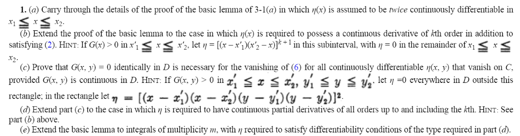 fundamental lemma of calculus of variations fundamental lemma of calculus of variations