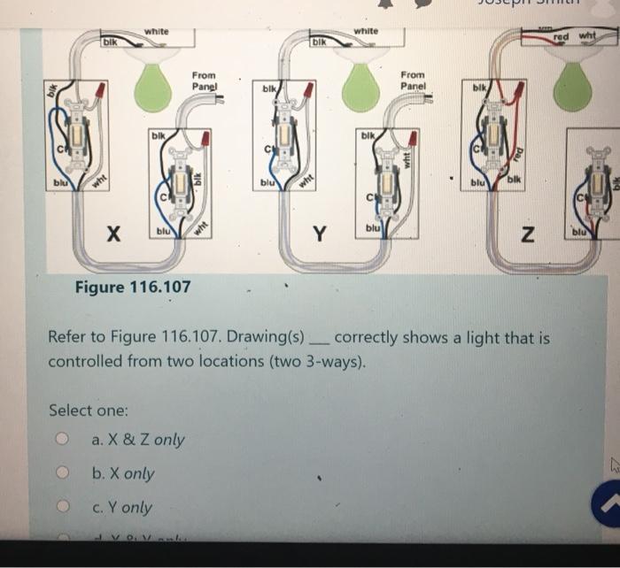 Solved Refer to Figure 116.107. Drawing(s) correctly shows a