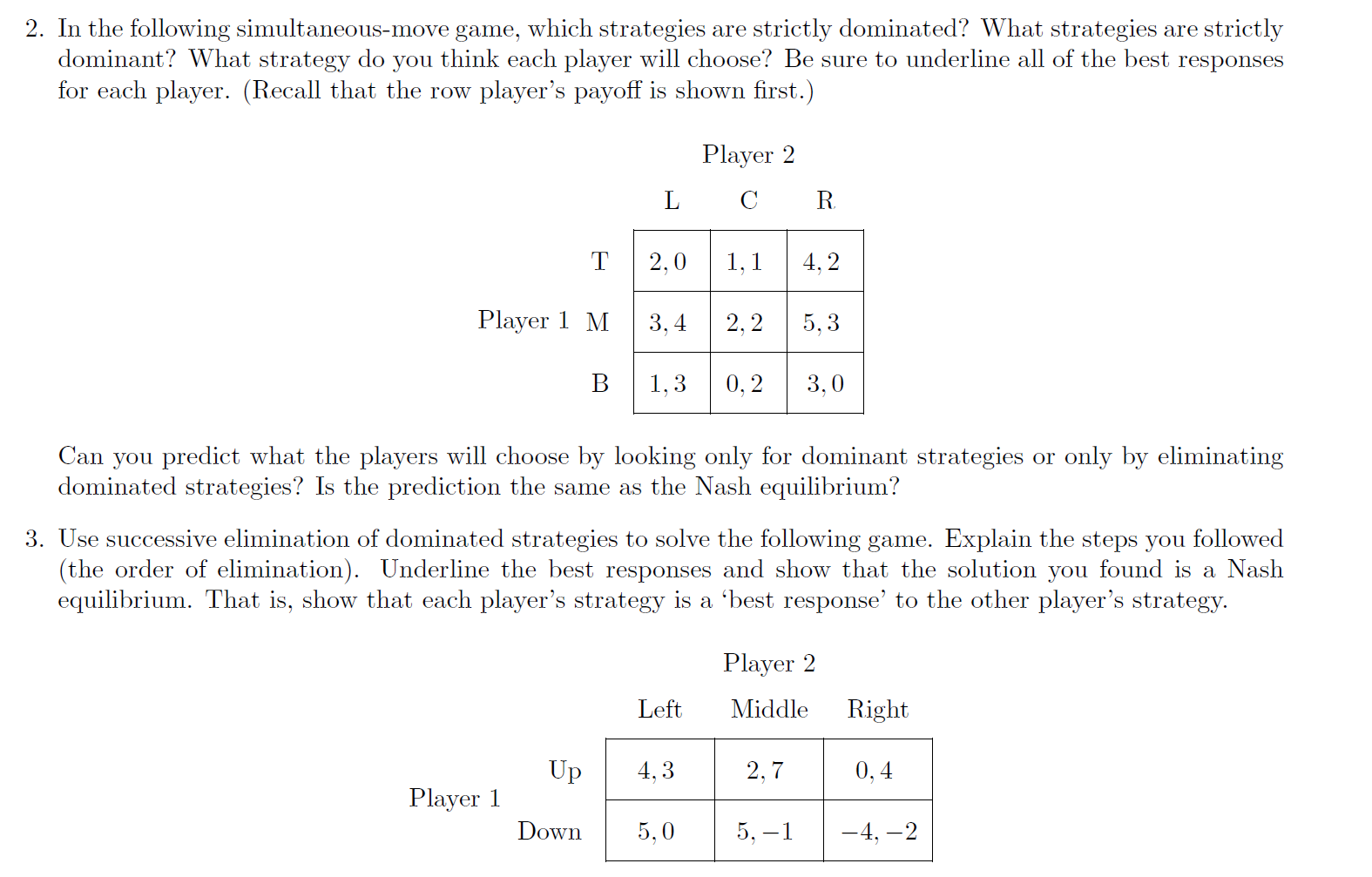 solved-2-in-the-following-simultaneous-move-game-which-chegg