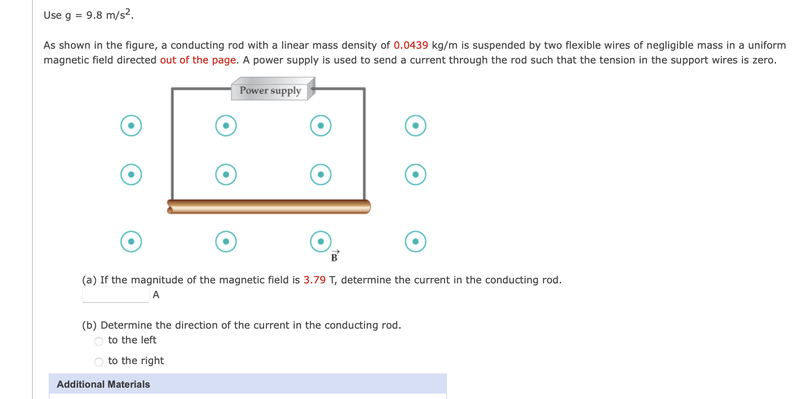 Solved Use G98 Ms2 A If The Magnitude Of The Magnetic 8725