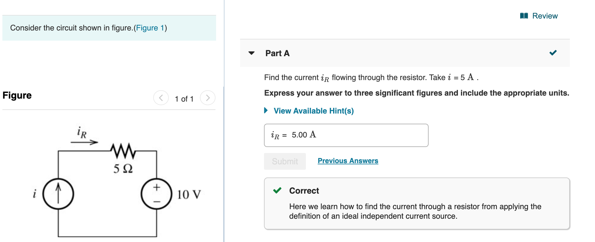 Solved | Review Consider the circuit shown in figure.(Figure | Chegg.com