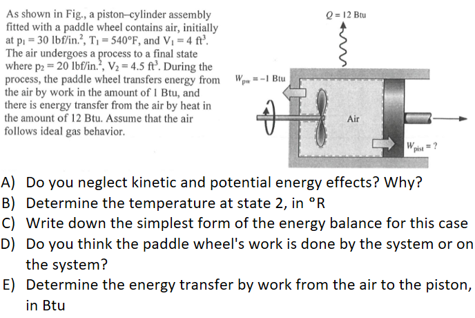 Solved This is a Thermodynamics problem I could not solve. | Chegg.com