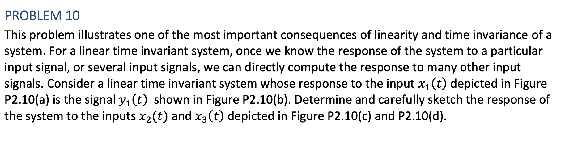 Solved PROBLEM 10 This problem illustrates one of the most | Chegg.com