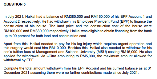 Epf withdrawal for house