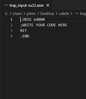 TRAPS and Multiple Files Programming Lab #4 CEG | Chegg.com