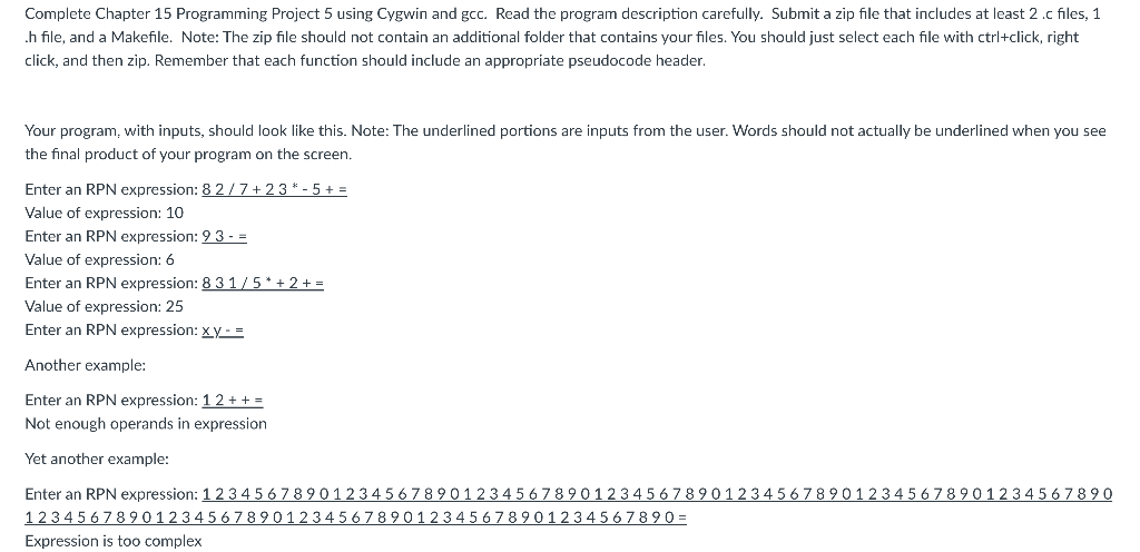 Solved Complete Chapter 15 Programming Project 5 Using | Chegg.com