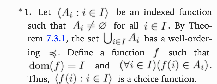 1 Let Aį I Ei Be An Indexed Function Such Tha Chegg Com