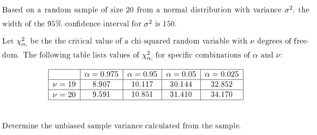 Random Pic Normal Size Solved Based on a random sample of size 20 from a normal | Chegg.com