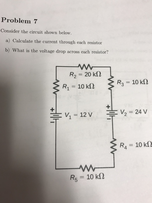Solved Problem 7 Consider the circuit shown below. a) | Chegg.com