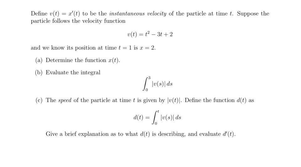 Solved Question 4 A Particle Moves Along The X Axis Its 2554