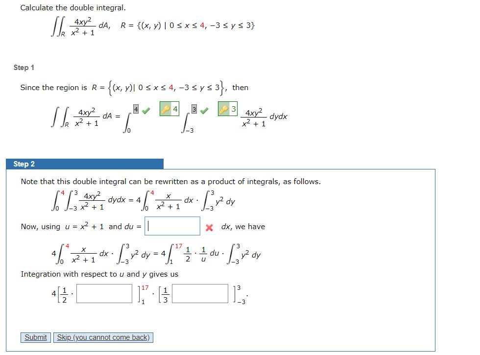 Double Integral Calculator: Definition, Examples