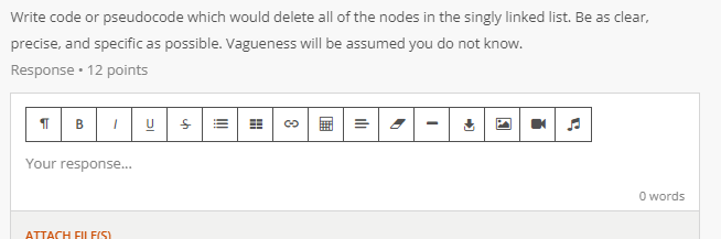Solved QUESTION 1 Linked Lists Use the following code | Chegg.com