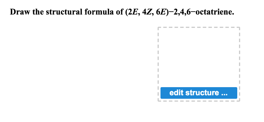 Solved Draw The Structural Formula Of 2E 42 Chegg