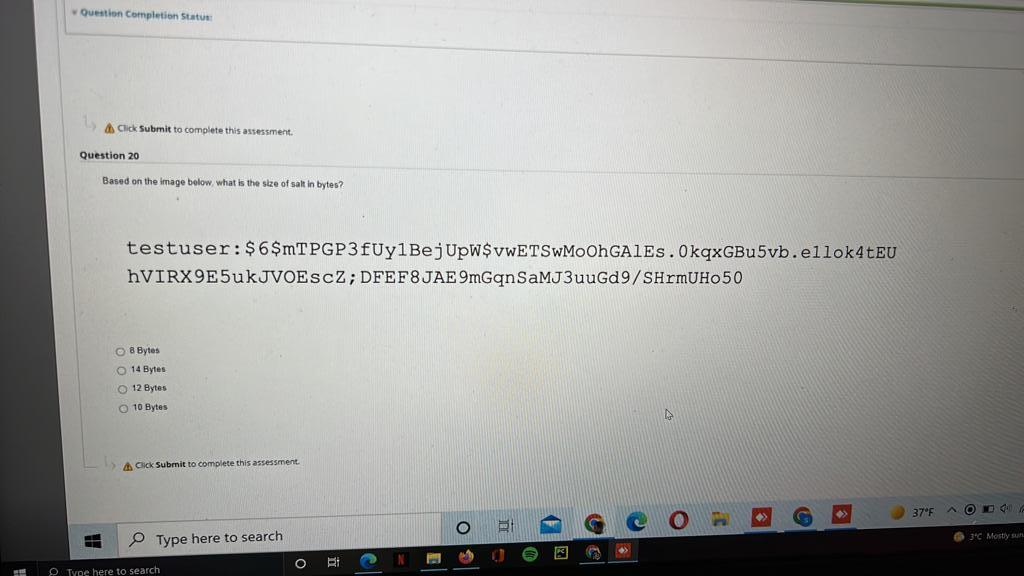 Solved Question Completion Status Click Submit to complete | Chegg.com