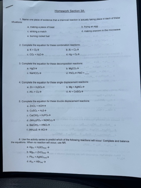 Solved Homework Section 3A: Name one piece of evidence that | Chegg.com