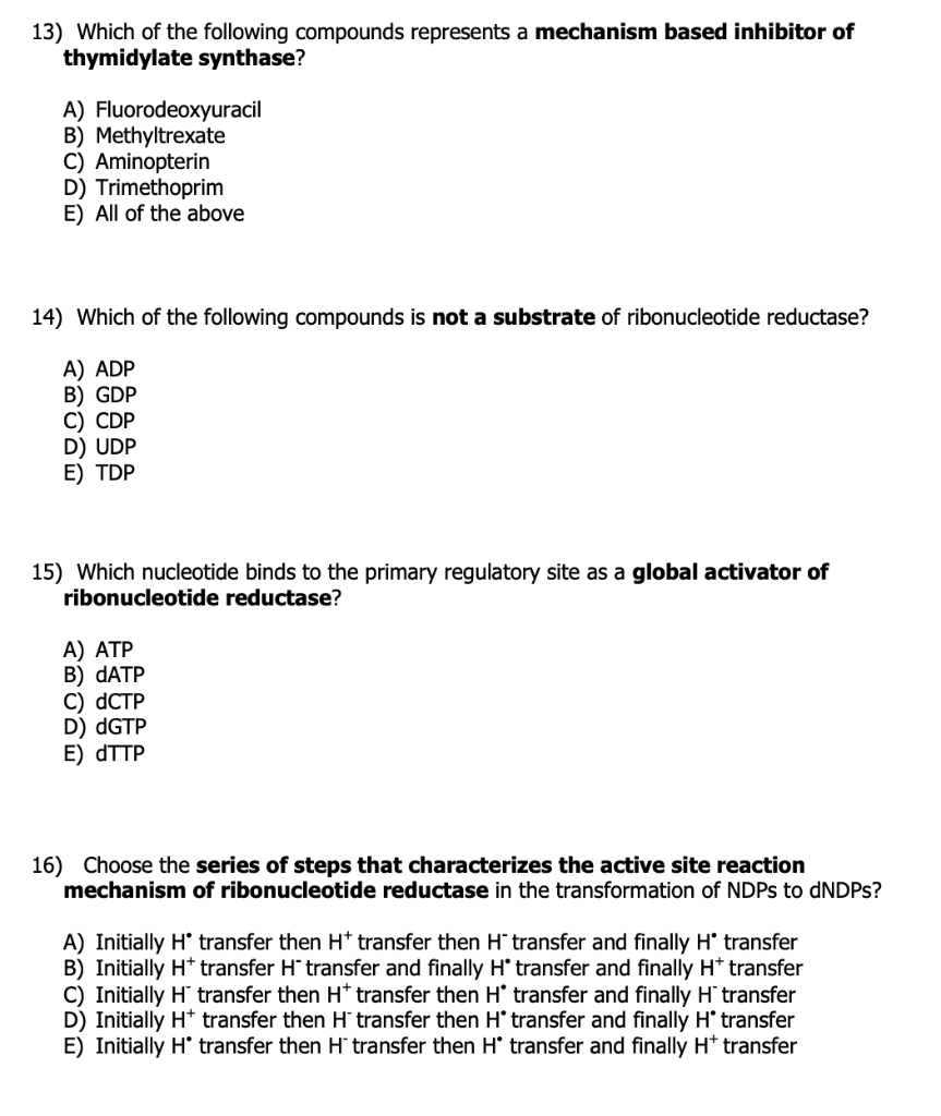 Solved Hi This Is A Biochemistry Question Please Help So I