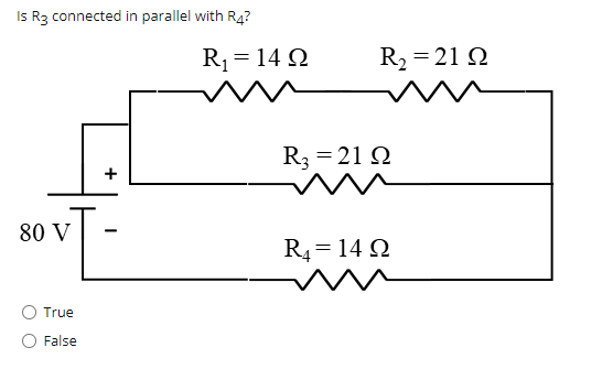 Solved Is R3 connected in parallel with R4? R1 = 1422 R2 = | Chegg.com
