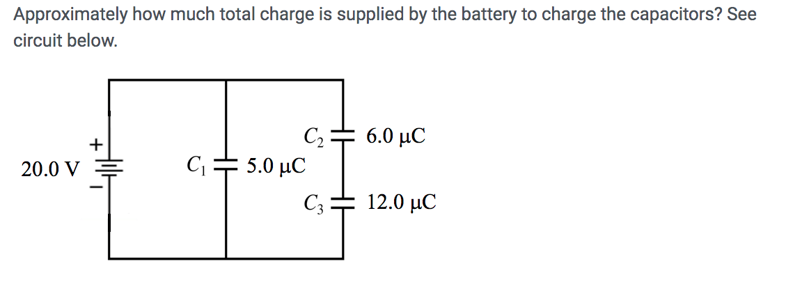 Solved Approximately How Much Total Charge Is Supplied By Chegg Solved Approximately How Much Total Charge Is Supplied By Chegg