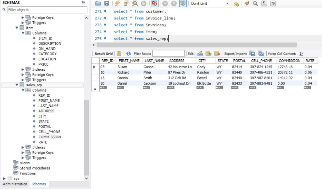 Solved Database: Chapter 5 Assignment 5 Joining tables | Chegg.com