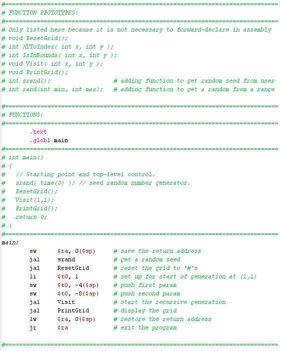 Solved WRITE A PROGRAM IN ASSEMBLY THAT GENERATES A | Chegg.com