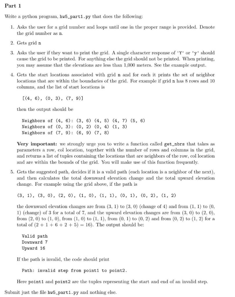 Overview This homework is worth 100 points total | Chegg.com