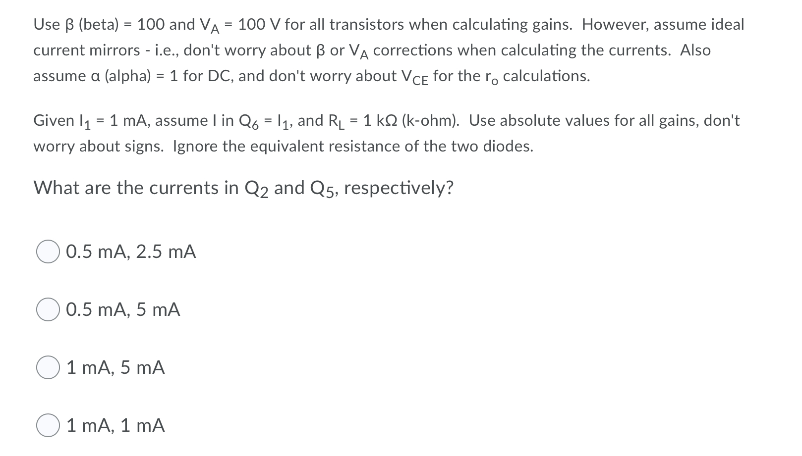 Solved O Vcc A A Q3 Q4 A Es Q5 U1 U2 4 Q Q2 Q6 5 A Qu A Chegg Com