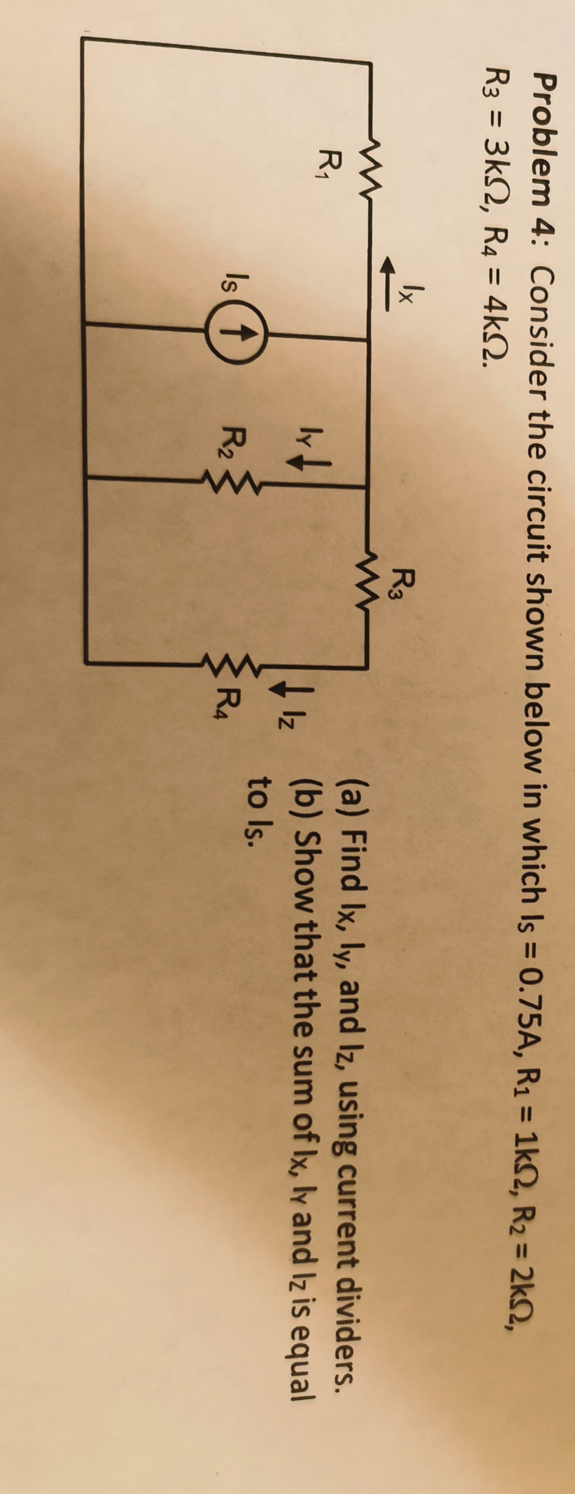 Solved Problem 4: Consider The Circuit Shown Below In Which | Chegg.com