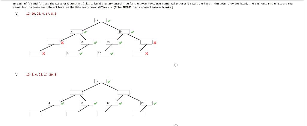 Solved In Each Of (a) And (b), Use The Steps Of Algorithm | Chegg.com