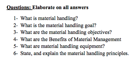 Mhs - Material Handling Supply Inc.