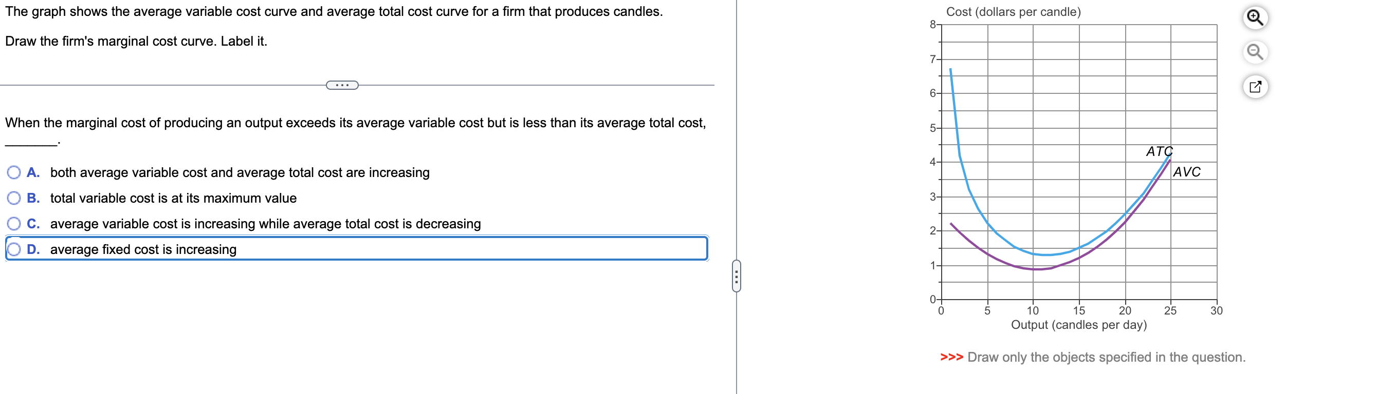 solved-the-graph-shows-the-average-variable-cost-curve-and-chegg