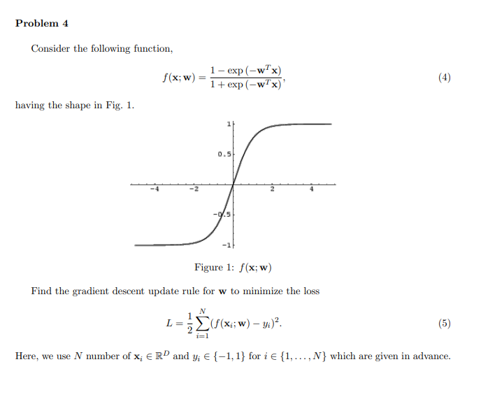 Consider the following function, | Chegg.com