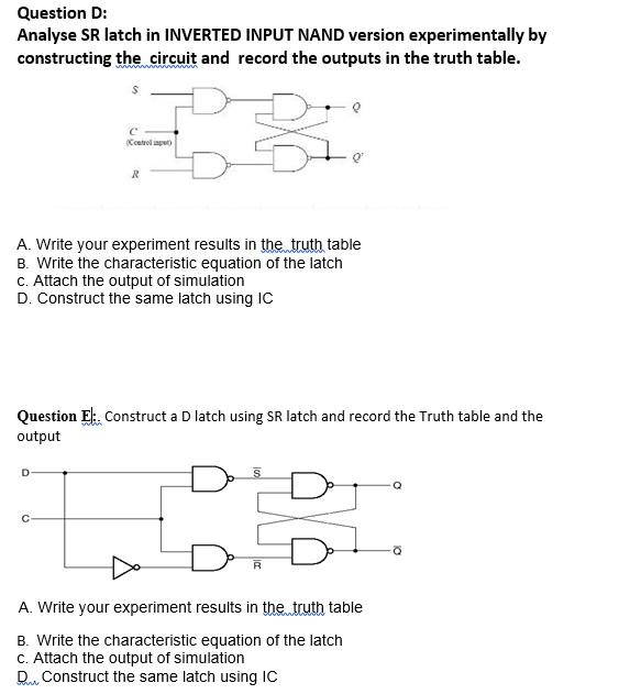 Solved Laboratory Experiment No.7 Study of Different types | Chegg.com