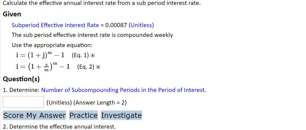 Solved Calculate The Effective Annual Interest Rate From A | Chegg.com