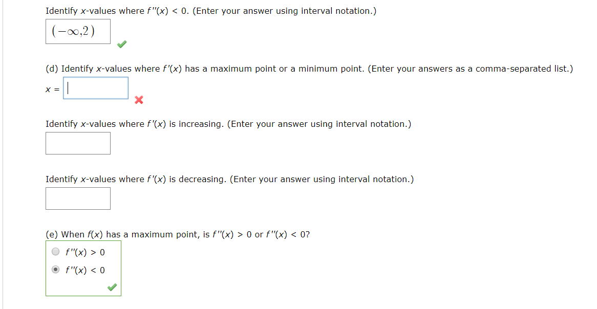 f x )= x 6 7x 3 8