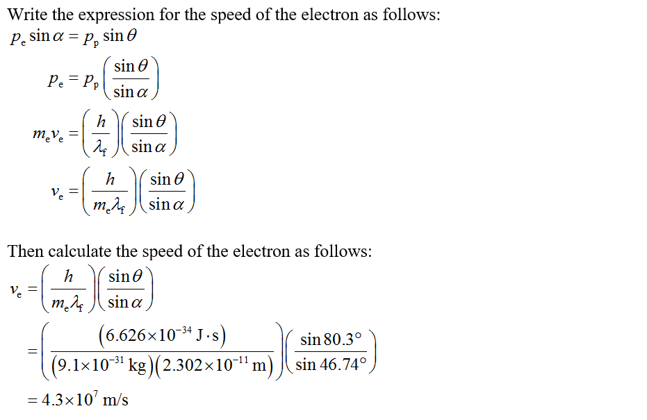 A photon, moving in the +x-direction, scatters off a free stationary ...