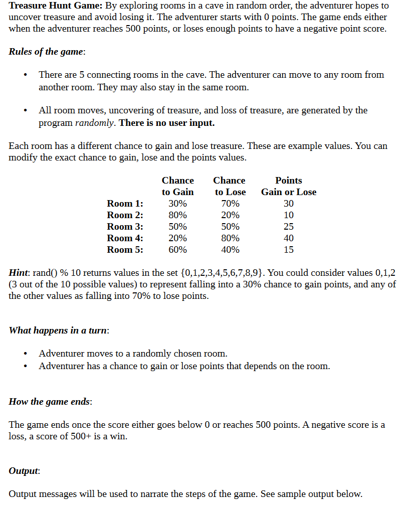 Solved C++ program using only random numbers a | Chegg.com