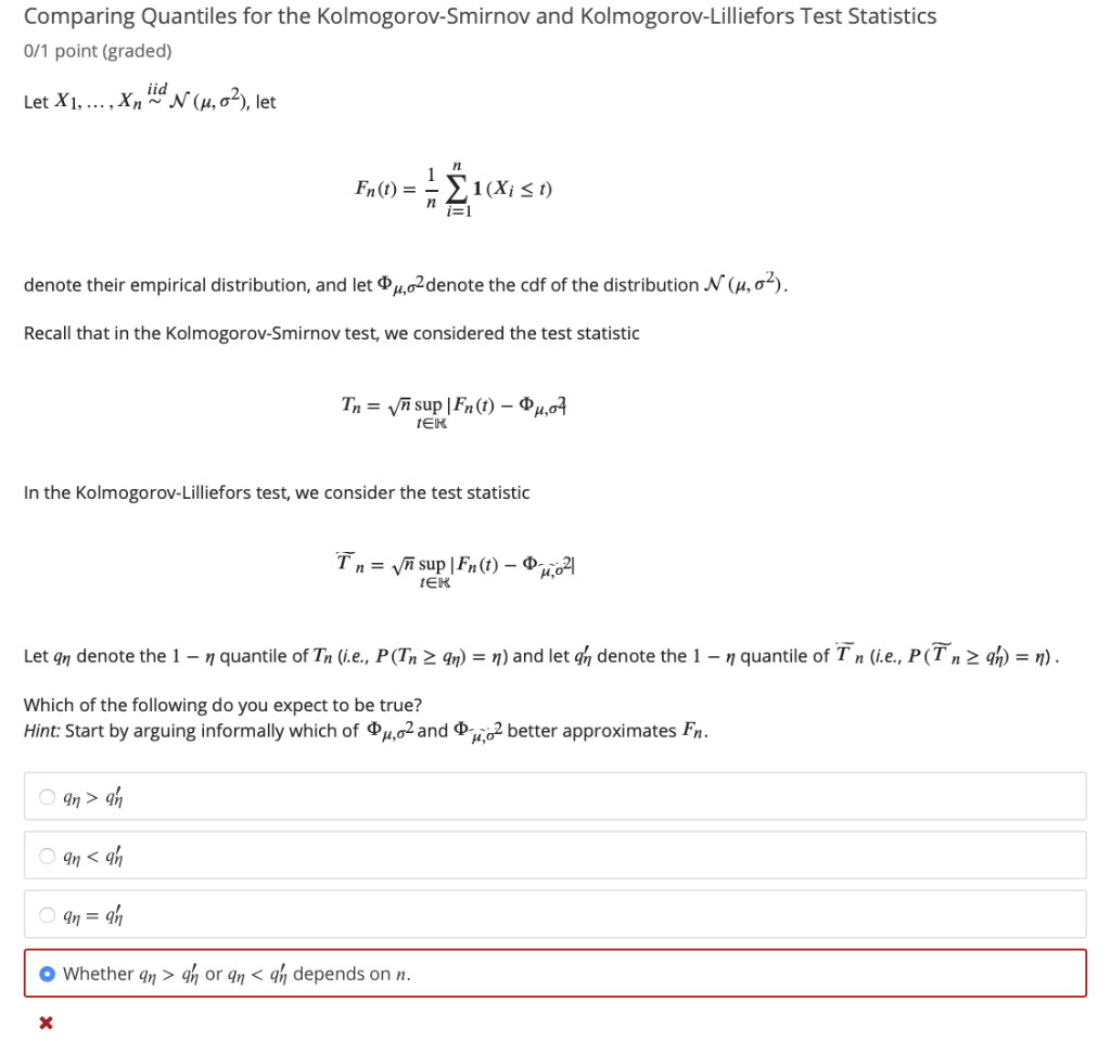 solved-comparing-quantiles-for-the-kolmogorov-smirnov-and-chegg