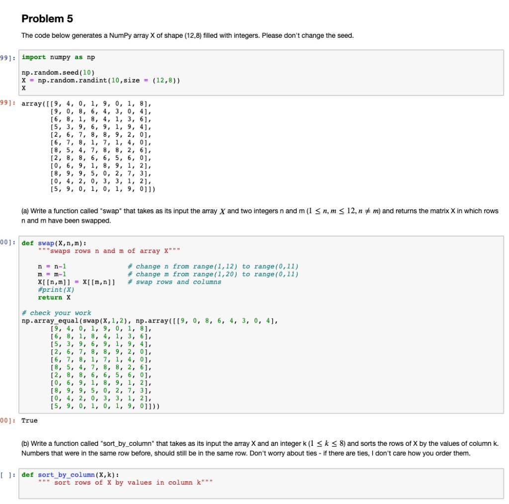 0. Load Packages We will be working with the numpy