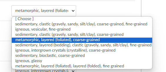 Solved Under each specimen in Fig. A4.4.1, list the textures | Chegg.com