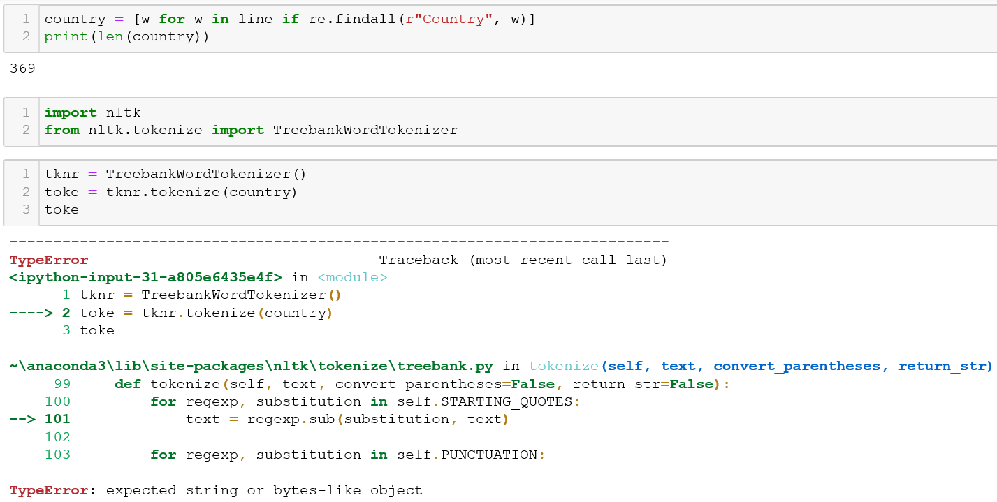 Solved I'M Trying To Tokenize A Csv File Using | Chegg.Com