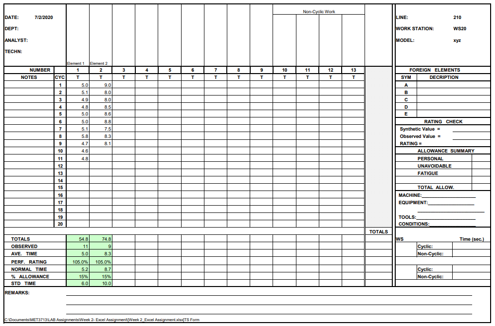 I need this built in Excel, I have the top section | Chegg.com