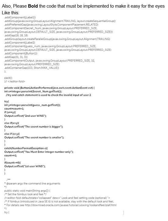 Banking System Create a banking system in java using | Chegg.com