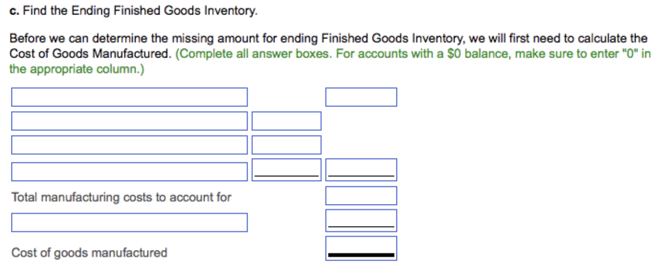 Solved b. Find the beginning Raw Materials Inventory.