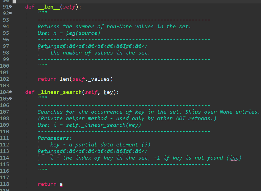 Solved def print_set(self): USE FOR TESTING ONLY Prints the | Chegg.com
