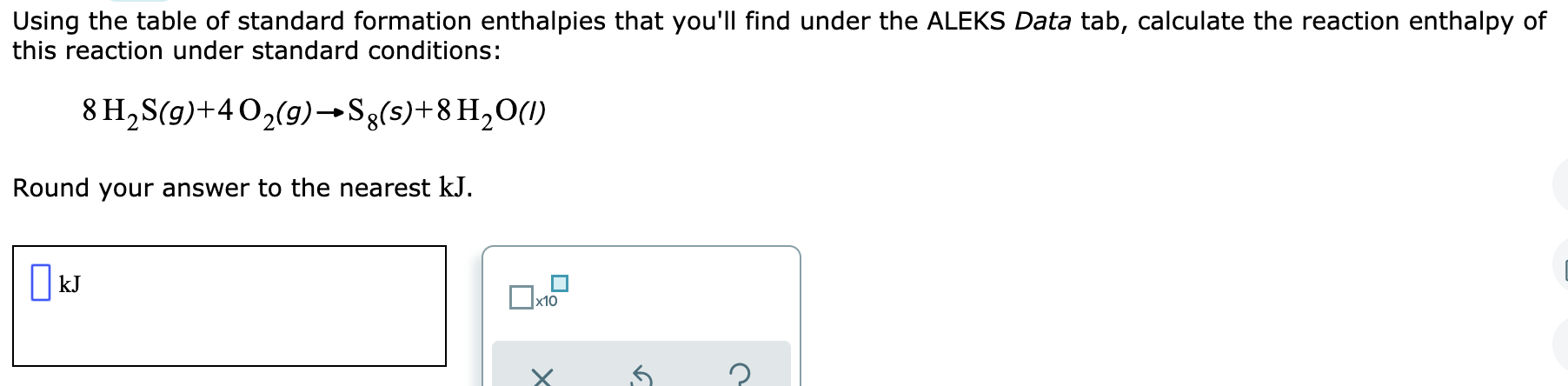 Solved Using the table of standard formation enthalpies that | Chegg.com
