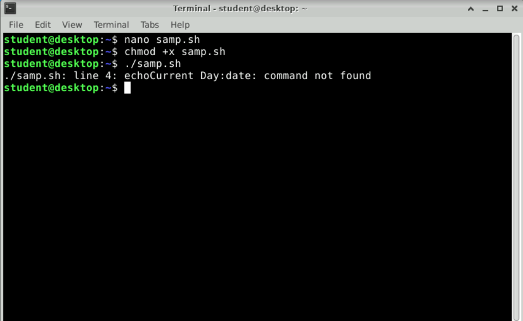 Solved 1) Write a shell scripting program where the first | Chegg.com